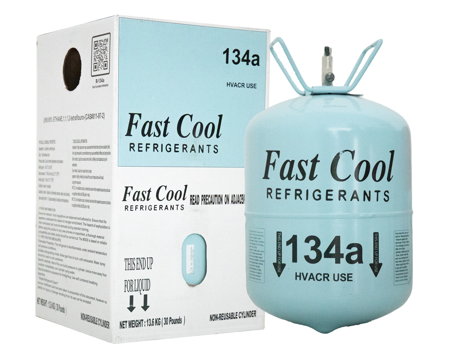 fastcool 134a with box side
