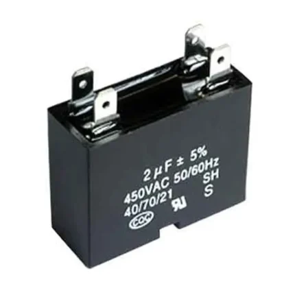 square type fan capacitors